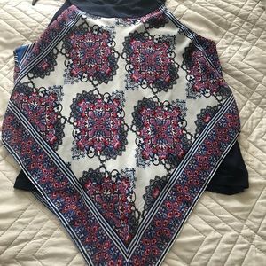 Gorgeous handkerchief shirt!